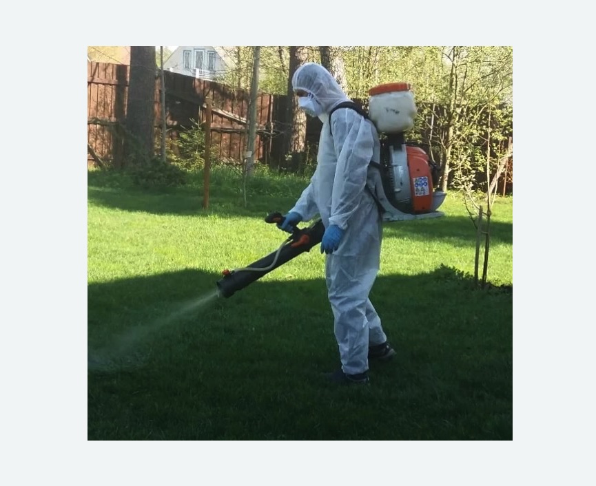 Обработка территории от клещей Московская метро Спб